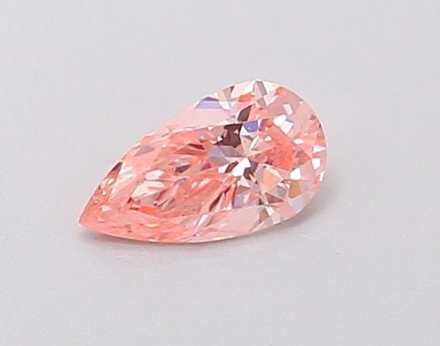 Loose Diamond - PEAR 0.24ct Fancy Vivid Pink VS2: Loose Diamond - PEAR 0.24ct Fancy Vivid Pink VS2 Source: This is a real non-mined Diamond that has been grown in a lab Shape: PEAR Carats: 0.24 Color: Fancy Vivid Pink Certification: IGI Video: