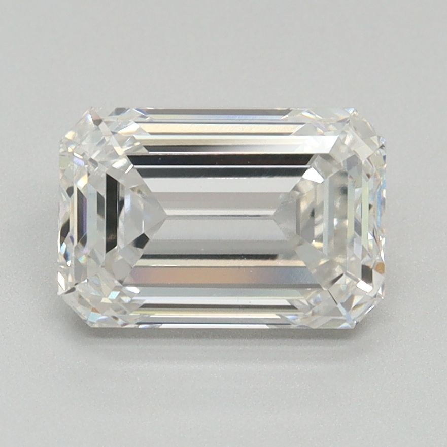 Loose Diamond - EMERALD 2.15ct E VS1: Loose Diamond - EMERALD 2.15ct E VS1 Source: This is a real non-mined Diamond that has been grown in a lab Shape: EMERALD Carats: 2.15 Color: E Clarity: VS1 Certification: NONE Video: