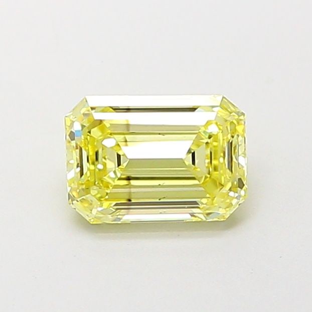 Loose Diamond - EMERALD 1.05ct Fancy Light Yellow VS2: Loose Diamond - EMERALD 1.05ct Fancy Light Yellow VS2 Source: This is a real non-mined Diamond that has been grown in a lab Shape: EMERALD Carats: 1.05 Color: Fancy Light Yellow Certification: IGI Vid