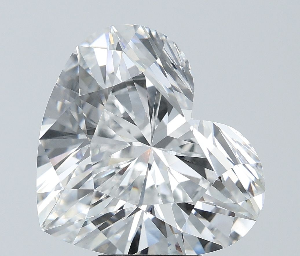 Loose Diamond - HEART 7.25ct E VS1: Loose Diamond - HEART 7.25ct E VS1 Source: This is a real non-mined Diamond that has been grown in a lab Shape: HEART Carats: 7.25 Color: E Clarity: VS1 Certification: IGI Video:
