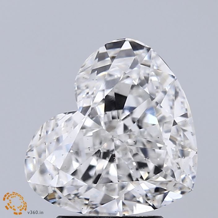 Loose Diamond - HEART 3.02ct F SI1: Loose Diamond - HEART 3.02ct F SI1 Source: This is a real non-mined Diamond that has been grown in a lab Shape: HEART Carats: 3.02 Color: F Clarity: SI1 Certification: IGI Video: