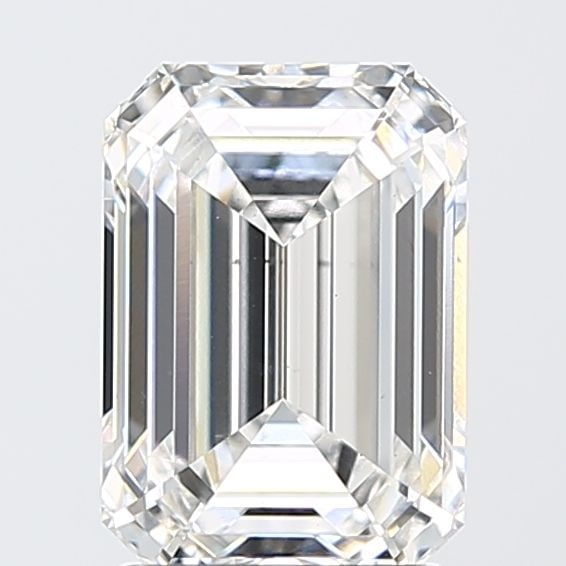 Loose Diamond - EMERALD 2.54ct E VS2: Loose Diamond - EMERALD 2.54ct E VS2 Source: This is a real non-mined Diamond that has been grown in a lab Shape: EMERALD Carats: 2.54 Color: E Clarity: VS2 Certification: IGI Video: