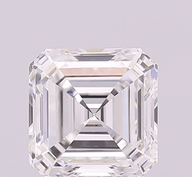 Loose Diamond - ASSCHER 2.55ct E VS1: Loose Diamond - ASSCHER 2.55ct E VS1 Source: This is a real non-mined Diamond that has been grown in a lab Shape: ASSCHER Carats: 2.55 Color: E Clarity: VS1 Certification: IGI Video: