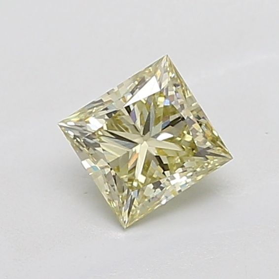 Loose Diamond - PRINCESS 1.0ct Fancy Light Yellow VVS2: Loose Diamond - PRINCESS 1.0ct Fancy Light Yellow VVS2 Source: This is a real non-mined Diamond that has been grown in a lab Shape: PRINCESS Carats: 1.0 Color: Fancy Light Yellow Certification: IGI Vi