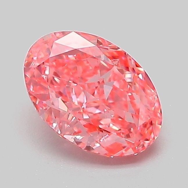 Loose Diamond - OVAL 1.04ct Fancy Vivid Pink VS1: Loose Diamond - OVAL 1.04ct Fancy Vivid Pink VS1 Source: This is a real non-mined Diamond that has been grown in a lab Shape: OVAL Carats: 1.04 Color: Fancy Vivid Pink Certification: IGI Video: