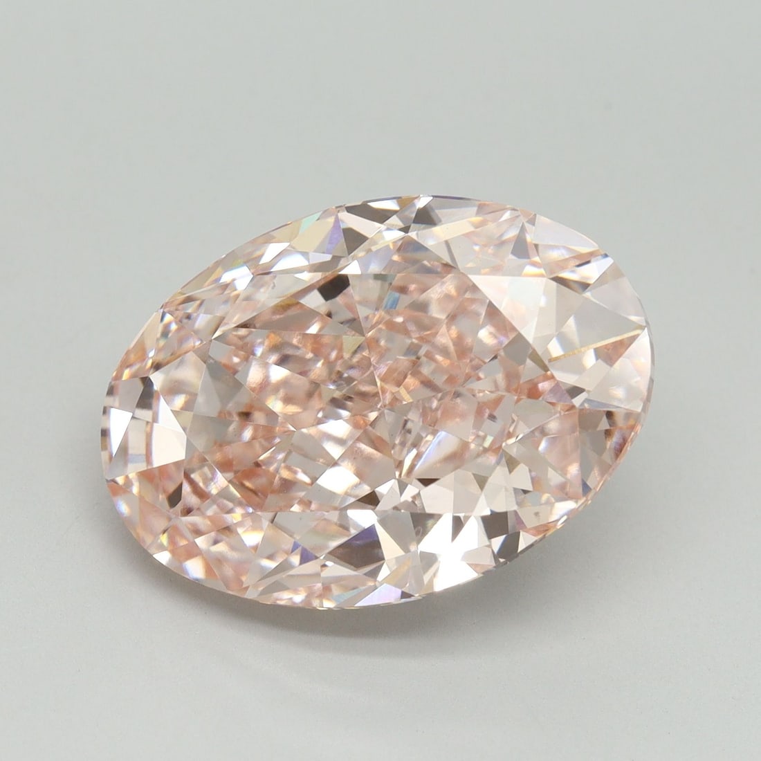 Loose Diamond - OVAL 10.71ct Fancy Intense Pink VS1: Loose Diamond - OVAL 10.71ct Fancy Intense Pink VS1 Source: This is a real non-mined Diamond that has been grown in a lab Shape: OVAL Carats: 10.71 Color: Fancy Intense Pink Certification: IGI Video: