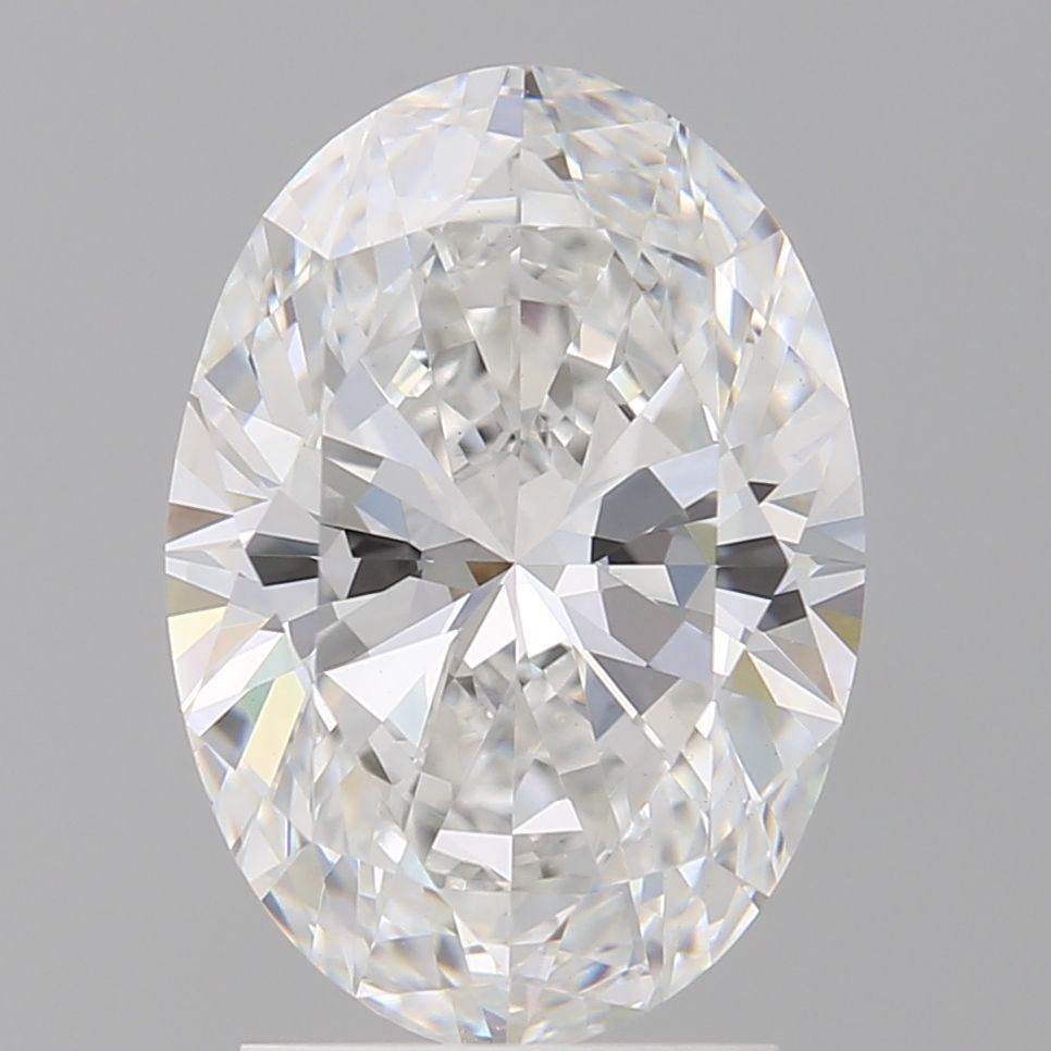 Loose Diamond - OVAL 2.6ct E VVS2: Loose Diamond - OVAL 2.6ct E VVS2 Source: This is a real non-mined Diamond that has been grown in a lab Shape: OVAL Carats: 2.6 Color: E Clarity: VVS2 Certification: IGI Video: