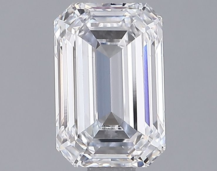 Loose Diamond - EMERALD 1.53ct D VS1: Loose Diamond - EMERALD 1.53ct D VS1 Source: This is a real non-mined Diamond that has been grown in a lab Shape: EMERALD Carats: 1.53 Color: D Clarity: VS1 Certification: IGI Video: