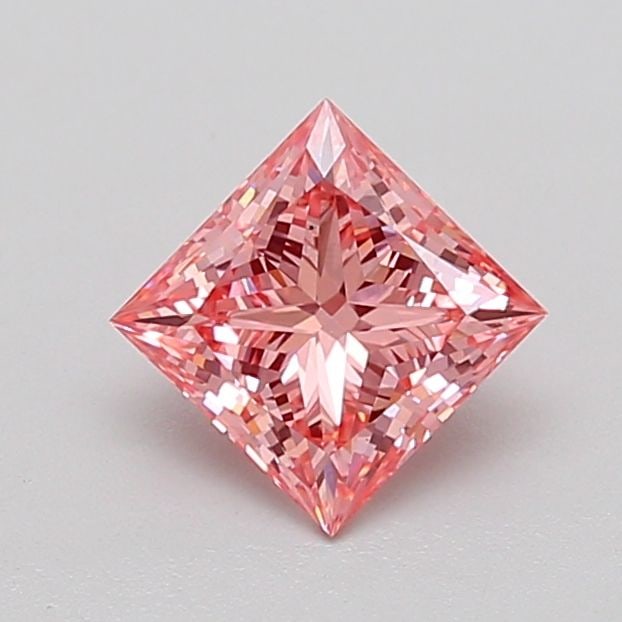 Loose Diamond - PRINCESS 1.1ct Fancy Vivid Pink VS2: Loose Diamond - PRINCESS 1.1ct Fancy Vivid Pink VS2 Source: This is a real non-mined Diamond that has been grown in a lab Shape: PRINCESS Carats: 1.1 Color: Fancy Vivid Pink Certification: IGI Video: