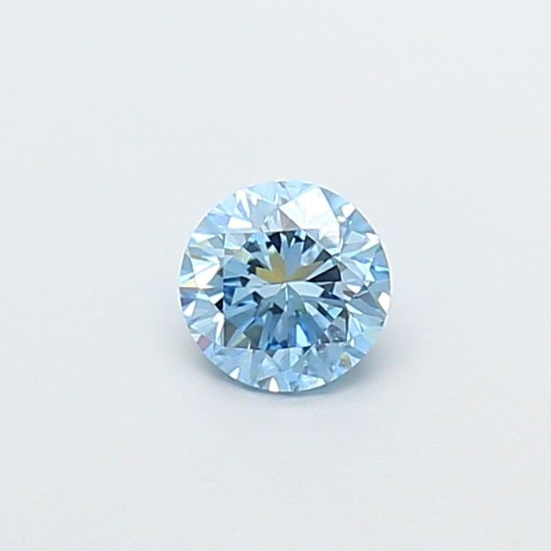 Loose Diamond - ROUND 0.48ct Fancy Vivid Blue VS2: Loose Diamond - ROUND 0.48ct Fancy Vivid Blue VS2 Source: This is a real non-mined Diamond that has been grown in a lab Shape: ROUND Carats: 0.48 Color: Fancy Vivid Blue Certification: IGI Video: