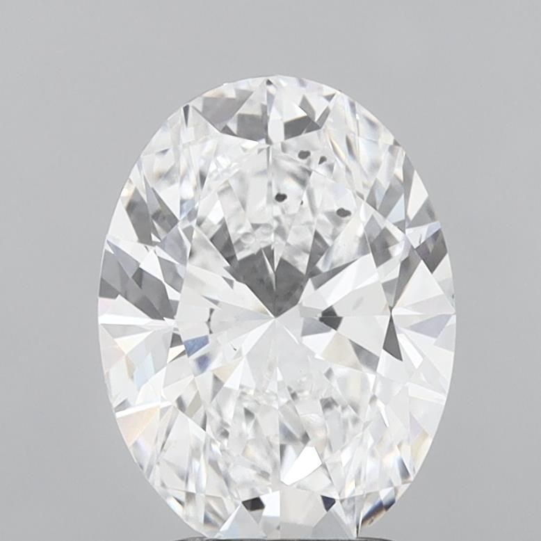Loose Diamond - OVAL 3.03ct D SI1: Loose Diamond - OVAL 3.03ct D SI1 Source: This is a real non-mined Diamond that has been grown in a lab Shape: OVAL Carats: 3.03 Color: D Clarity: SI1 Certification: IGI Video: