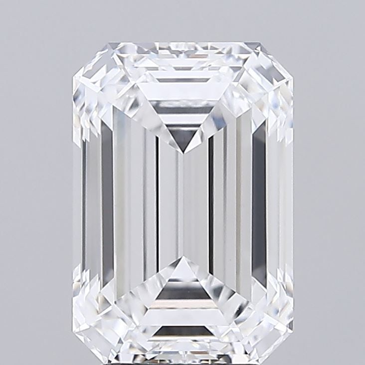 Loose Diamond - EMERALD 4.2ct E VVS2: Loose Diamond - EMERALD 4.2ct E VVS2 Source: This is a real non-mined Diamond that has been grown in a lab Shape: EMERALD Carats: 4.2 Color: E Clarity: VVS2 Certification: GIA Video: