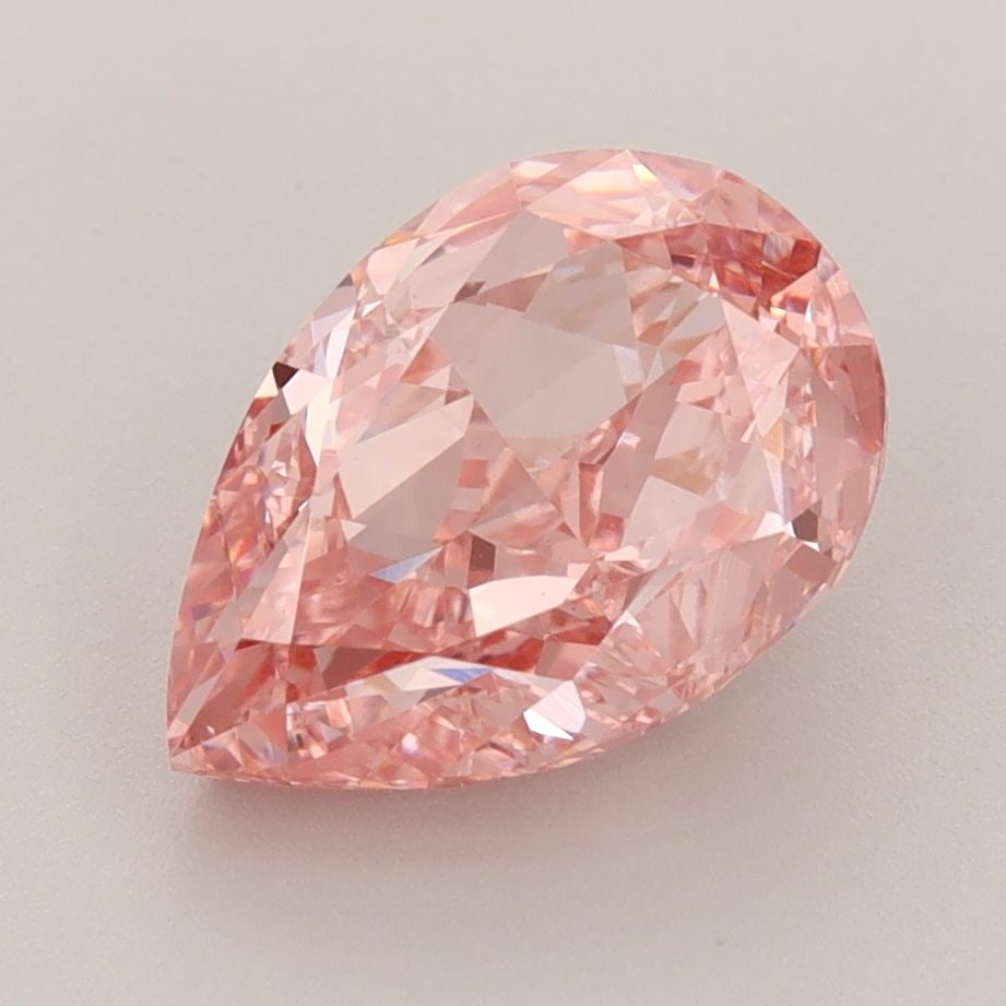 Loose Diamond - PEAR 3.26ct Fancy Vivid Pink VS1: Loose Diamond - PEAR 3.26ct Fancy Vivid Pink VS1 Source: This is a real non-mined Diamond that has been grown in a lab Shape: PEAR Carats: 3.26 Color: Fancy Vivid Pink Certification: IGI Video: