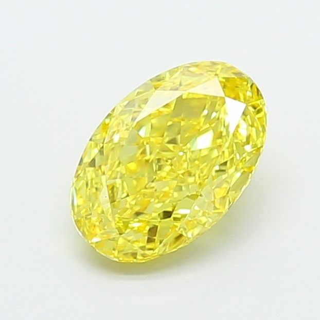 Loose Diamond - OVAL 2.04ct Fancy Vivid Yellow VS2: Loose Diamond - OVAL 2.04ct Fancy Vivid Yellow VS2 Source: This is a real non-mined Diamond that has been grown in a lab Shape: OVAL Carats: 2.04 Color: Fancy Vivid Yellow Certification: IGI Video: