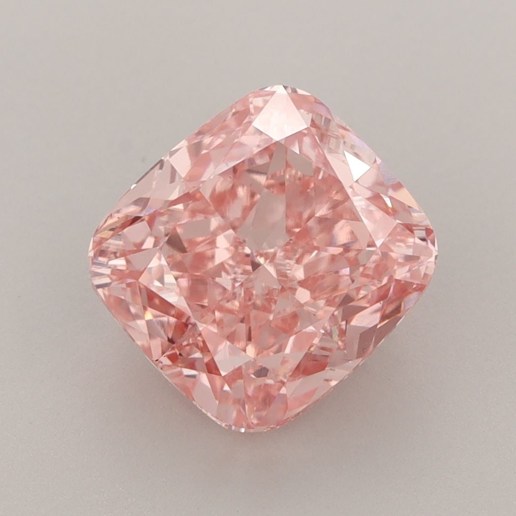 Loose Diamond - CUSHION MODIFIED 3.39ct Fancy Vivid Pink VS1: Loose Diamond - CUSHION MODIFIED 3.39ct Fancy Vivid Pink VS1 Source: This is a real non-mined Diamond that has been grown in a lab Shape: CUSHION MODIFIED Carats: 3.39 Color: Fancy Vivid Pink Certific