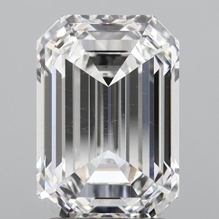 Loose Diamond - EMERALD 2.26ct E SI1: Loose Diamond - EMERALD 2.26ct E SI1 Source: This is a real non-mined Diamond that has been grown in a lab Shape: EMERALD Carats: 2.26 Color: E Clarity: SI1 Certification: IGI PLEASE NOTE: Framed, Lar