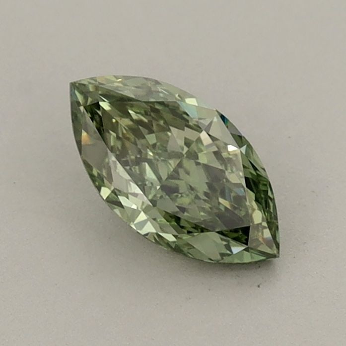 Loose Diamond - MARQUISE 0.59ct Fancy Vivid Green VVS2: Loose Diamond - MARQUISE 0.59ct Fancy Vivid Green VVS2 Source: This is a real non-mined Diamond that has been grown in a lab Shape: MARQUISE Carats: 0.59 Color: Fancy Vivid Green Certification: IGI Vi