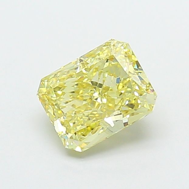 Loose Diamond - RADIANT 1.9ct Fancy Yellow VS1: Loose Diamond - RADIANT 1.9ct Fancy Yellow VS1 Source: This is a real non-mined Diamond that has been grown in a lab Shape: RADIANT Carats: 1.9 Color: Fancy Yellow Certification: IGI Video: