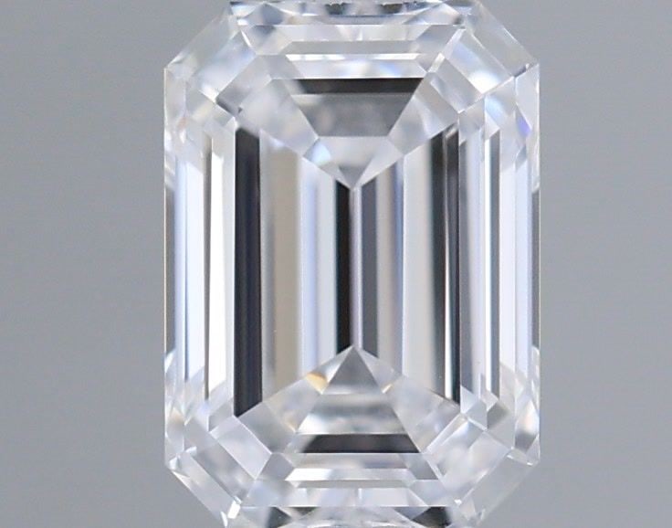 Loose Diamond - EMERALD 0.52ct D IF: Loose Diamond - EMERALD 0.52ct D IF Source: This is a real non-mined Diamond that has been grown in a lab Shape: EMERALD Carats: 0.52 Color: D Clarity: IF Certification: IGI Video: