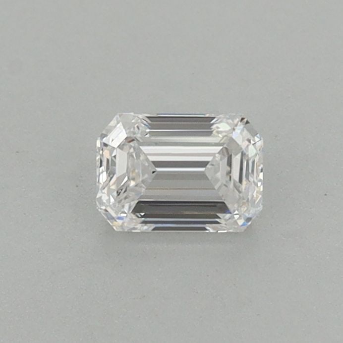 Loose Diamond - EMERALD 0.37ct D VVS2: Loose Diamond - EMERALD 0.37ct D VVS2 Source: This is a real non-mined Diamond that has been grown in a lab Shape: EMERALD Carats: 0.37 Color: D Clarity: VVS2 Certification: IGI Video: