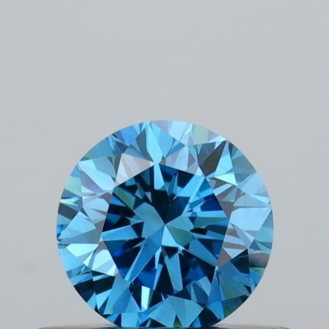 Loose Diamond - ROUND 0.39ct Fancy Vivid Blue VS2: Loose Diamond - ROUND 0.39ct Fancy Vivid Blue VS2 Source: This is a real non-mined Diamond that has been grown in a lab Shape: ROUND Carats: 0.39 Color: Fancy Vivid Blue Certification: IGI Video: