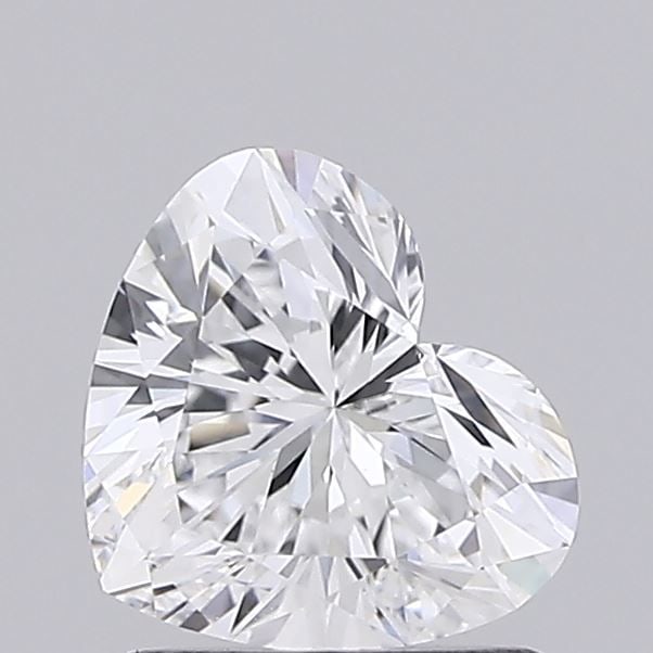 Loose Diamond - HEART 1.07ct D VVS2: Loose Diamond - HEART 1.07ct D VVS2 Source: This is a real non-mined Diamond that has been grown in a lab Shape: HEART Carats: 1.07 Color: D Clarity: VVS2 Certification: IGI Video: