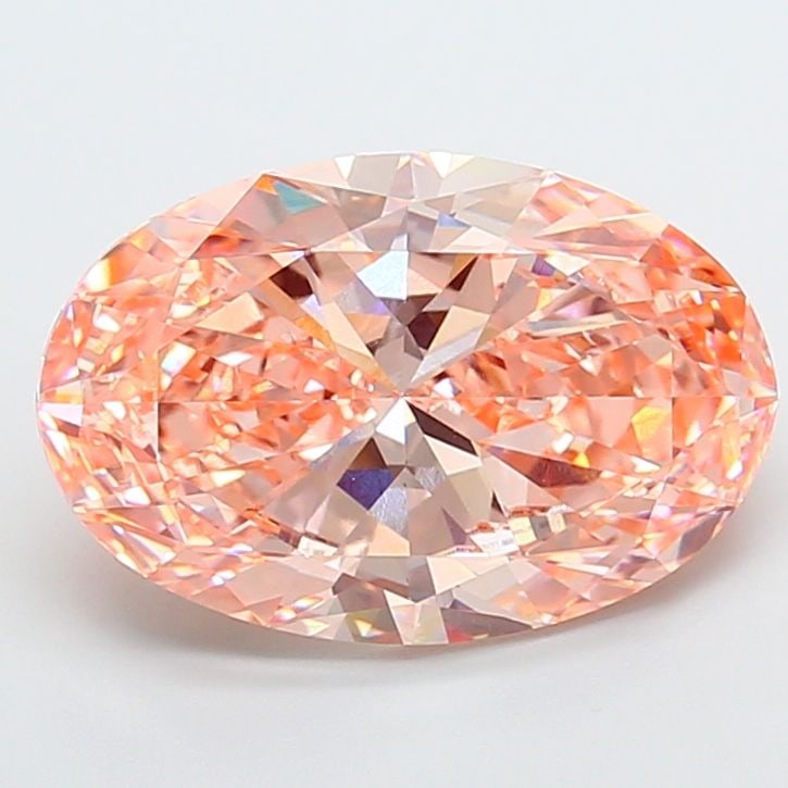 Loose Diamond - OVAL 10.03ct Fancy Intense Pink VVS2: Loose Diamond - OVAL 10.03ct Fancy Intense Pink VVS2 Source: This is a real non-mined Diamond that has been grown in a lab Shape: OVAL Carats: 10.03 Color: Fancy Intense Pink Certification: IGI Video: