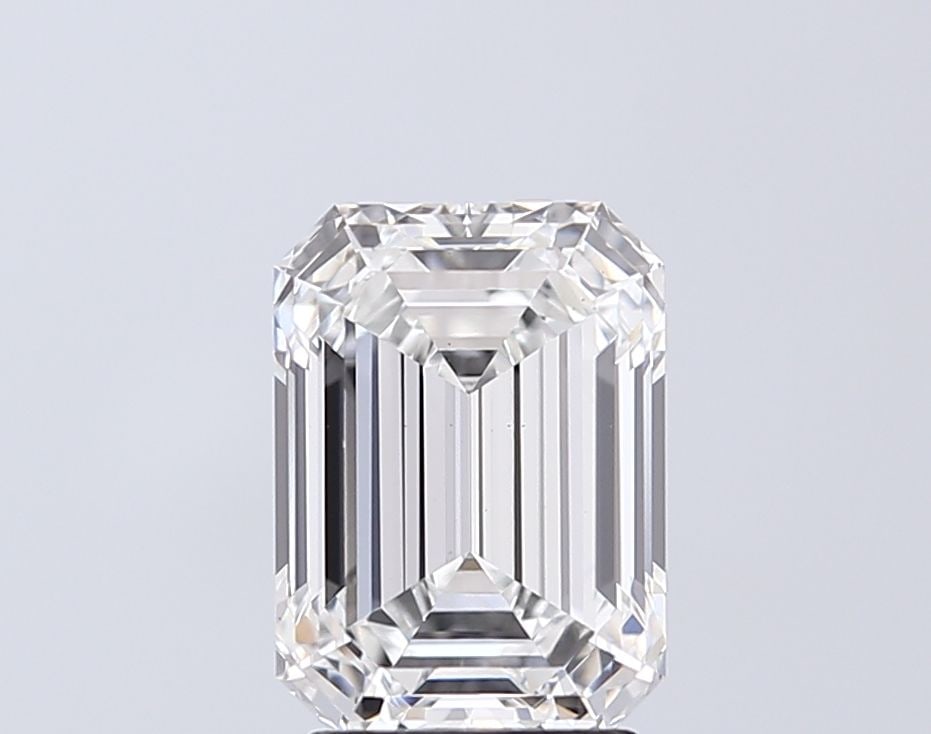 Loose Diamond - EMERALD 3.04ct E VS1: Loose Diamond - EMERALD 3.04ct E VS1 Source: This is a real non-mined Diamond that has been grown in a lab Shape: EMERALD Carats: 3.04 Color: E Clarity: VS1 Certification: IGI Video: