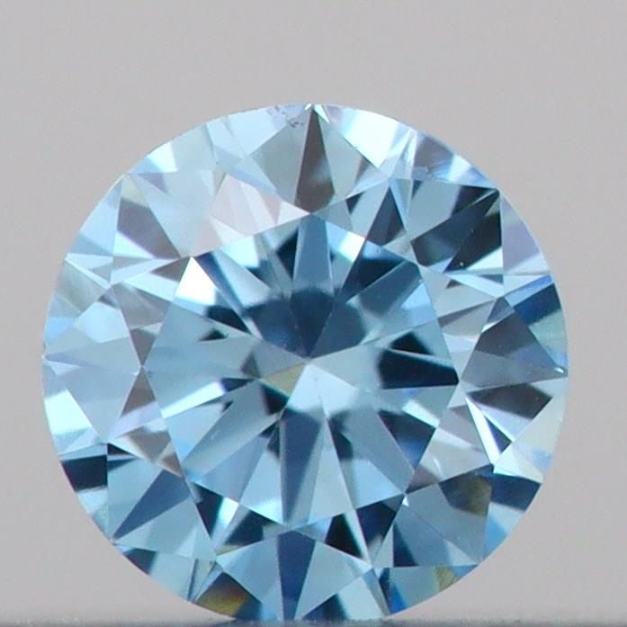 Loose Diamond - ROUND 0.14ct Fancy Vivid Blue VS1: Loose Diamond - ROUND 0.14ct Fancy Vivid Blue VS1 Source: This is a real non-mined Diamond that has been grown in a lab Shape: ROUND Carats: 0.14 Color: Fancy Vivid Blue Certification: IGI Video: