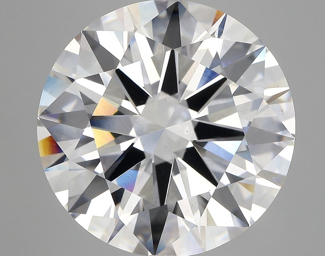 Ideal Loose Diamond - ROUND 17.07ct E VS1: Ideal Loose Diamond - ROUND 17.07ct E VS1 Source: This is a real non-mined Diamond that has been grown in a lab Shape: ROUND Carats: 17.07 Color: E Clarity: VS1 Certification: IGI Video:
