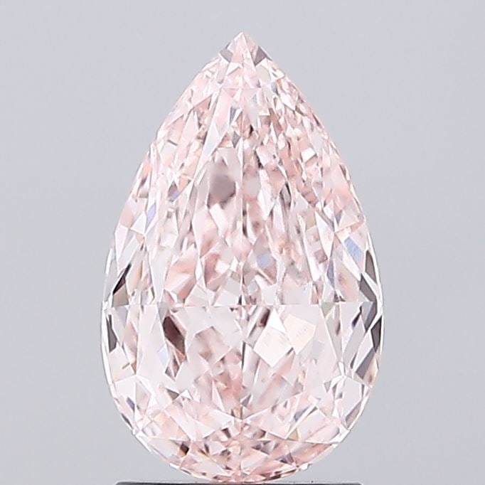 Loose Diamond - PEAR 2.07ct Fancy Pink VS1: Loose Diamond - PEAR 2.07ct Fancy Pink VS1 Source: This is a real non-mined Diamond that has been grown in a lab Shape: PEAR Carats: 2.07 Color: Fancy Pink Certification: IGI Video: