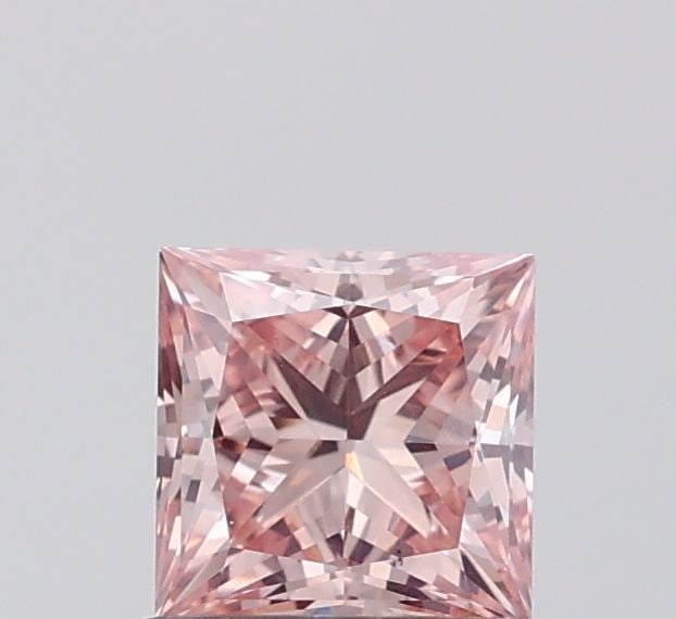 Loose Diamond - PRINCESS 1.04ct Fancy Pink VS1: Loose Diamond - PRINCESS 1.04ct Fancy Pink VS1 Source: This is a real non-mined Diamond that has been grown in a lab Shape: PRINCESS Carats: 1.04 Color: Fancy Pink Certification: IGI Video: