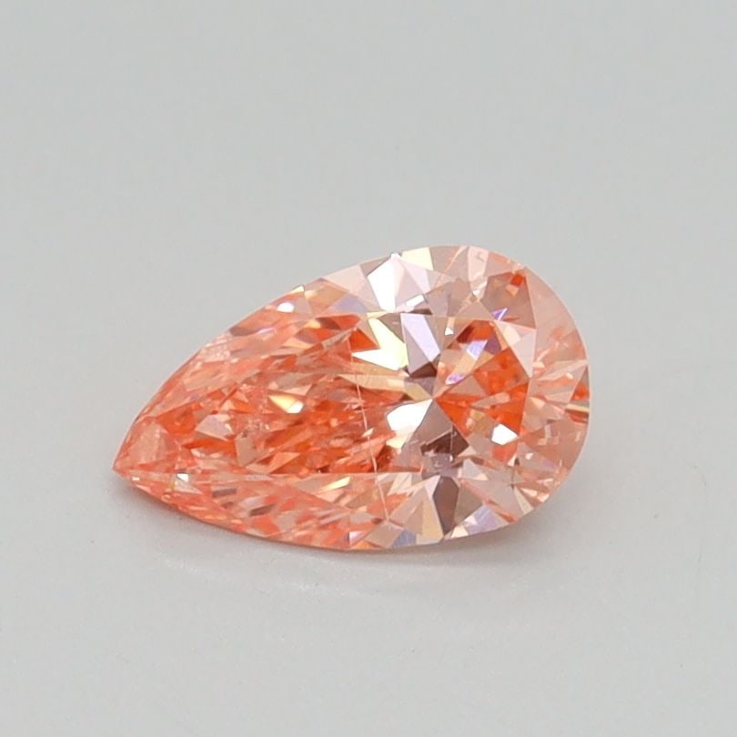 Loose Diamond - PEAR 0.52ct Fancy Intense Pink SI2: Loose Diamond - PEAR 0.52ct Fancy Intense Pink SI2 Source: This is a real non-mined Diamond that has been grown in a lab Shape: PEAR Carats: 0.52 Color: Fancy Intense Pink Certification: IGI Video: