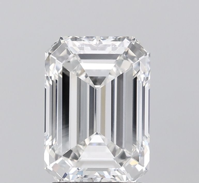 Loose Diamond - EMERALD 2.56ct F VVS2: Loose Diamond - EMERALD 2.56ct F VVS2 Source: This is a real non-mined Diamond that has been grown in a lab Shape: EMERALD Carats: 2.56 Color: F Clarity: VVS2 Certification: IGI Video: