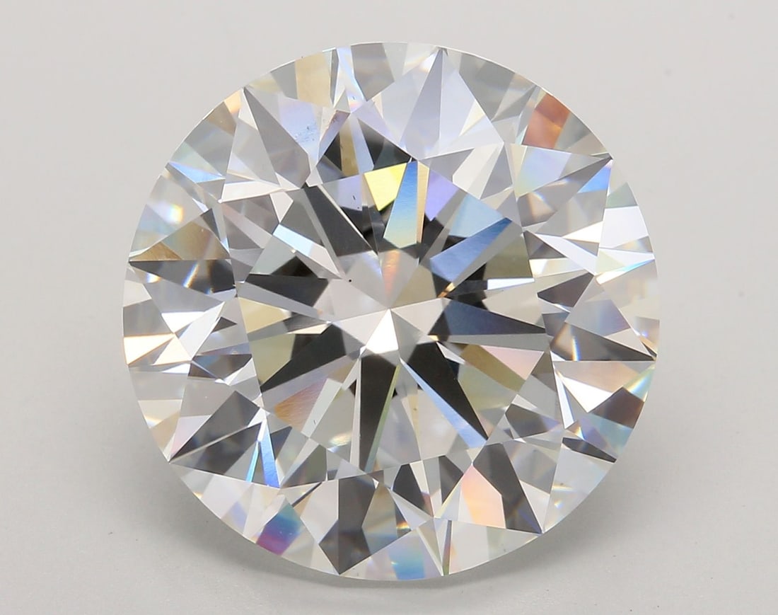 Ideal Loose Diamond - ROUND 19.04ct G VS1: Ideal Loose Diamond - ROUND 19.04ct G VS1 Source: This is a real non-mined Diamond that has been grown in a lab Shape: ROUND Carats: 19.04 Color: G Clarity: VS1 Certification: IGI Video: