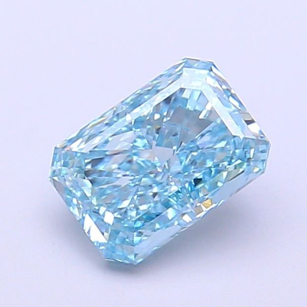 Loose Diamond - RADIANT 1.22ct Fancy Intense Blue VS1: Loose Diamond - RADIANT 1.22ct Fancy Intense Blue VS1 Source: This is a real non-mined Diamond that has been grown in a lab Shape: RADIANT Carats: 1.22 Color: Fancy Intense Blue Certification: IGI Vid