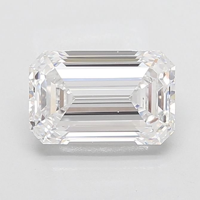 Loose Diamond - EMERALD 3.58ct D VVS2: Loose Diamond - EMERALD 3.58ct D VVS2 Source: This is a real non-mined Diamond that has been grown in a lab Shape: EMERALD Carats: 3.58 Color: D Clarity: VVS2 Certification: IGI Video: