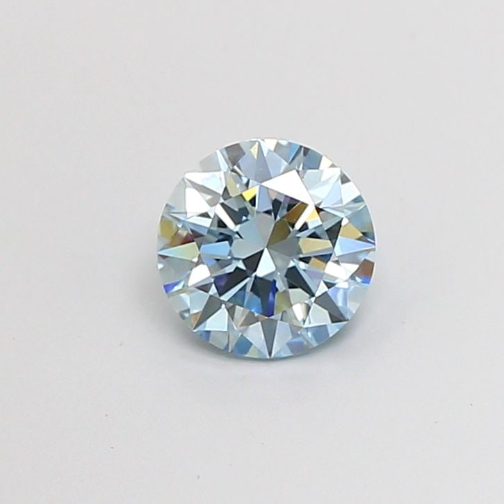 Loose Diamond - ROUND 1.0ct Fancy Intense Blue VS1: Loose Diamond - ROUND 1.0ct Fancy Intense Blue VS1 Source: This is a real non-mined Diamond that has been grown in a lab Shape: ROUND Carats: 1.0 Color: Fancy Intense Blue Certification: IGI Video: