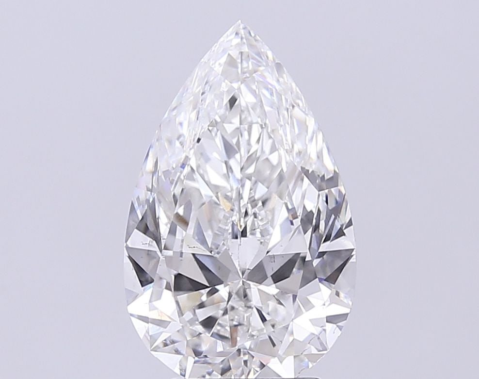 Loose Diamond - PEAR 4.22ct F VS2: Loose Diamond - PEAR 4.22ct F VS2 Source: This is a real non-mined Diamond that has been grown in a lab Shape: PEAR Carats: 4.22 Color: F Clarity: VS2 Certification: IGI PLEASE NOTE: Framed, Large, or