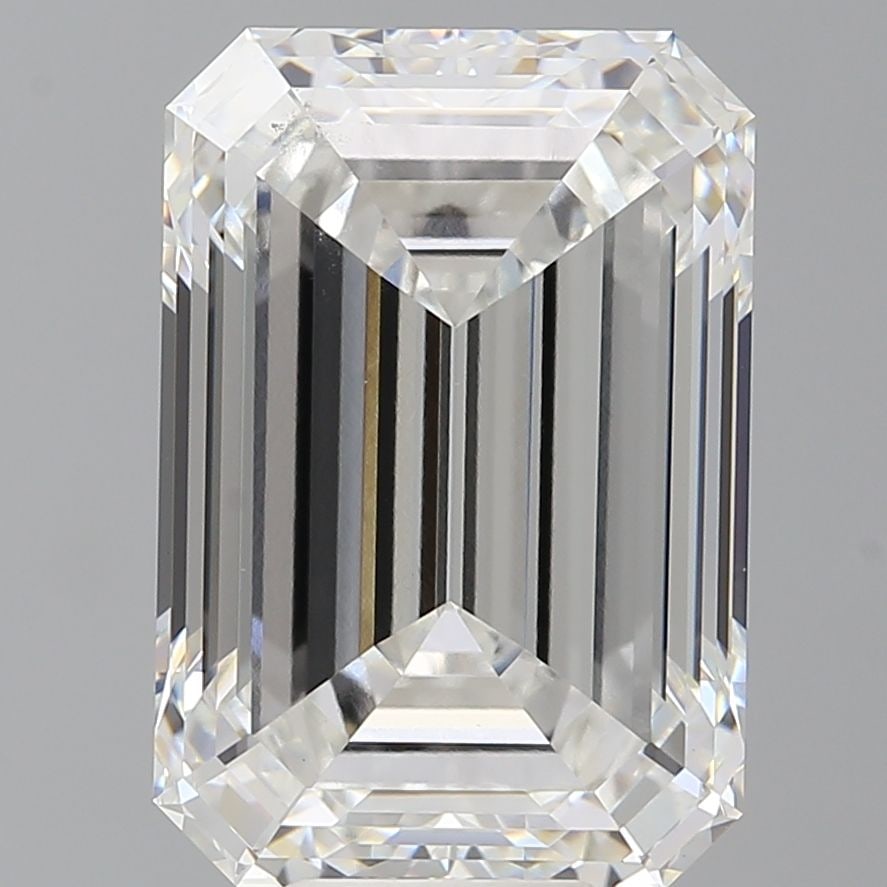 Loose Diamond - EMERALD 10.6ct E VVS2: Loose Diamond - EMERALD 10.6ct E VVS2 Source: This is a real non-mined Diamond that has been grown in a lab Shape: EMERALD Carats: 10.6 Color: E Clarity: VVS2 Certification: IGI Video: