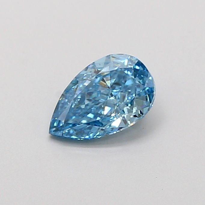 Loose Diamond - PEAR 0.69ct Fancy Vivid Blue VVS2: Loose Diamond - PEAR 0.69ct Fancy Vivid Blue VVS2 Source: This is a real non-mined Diamond that has been grown in a lab Shape: PEAR Carats: 0.69 Color: Fancy Vivid Blue Certification: IGI Video: