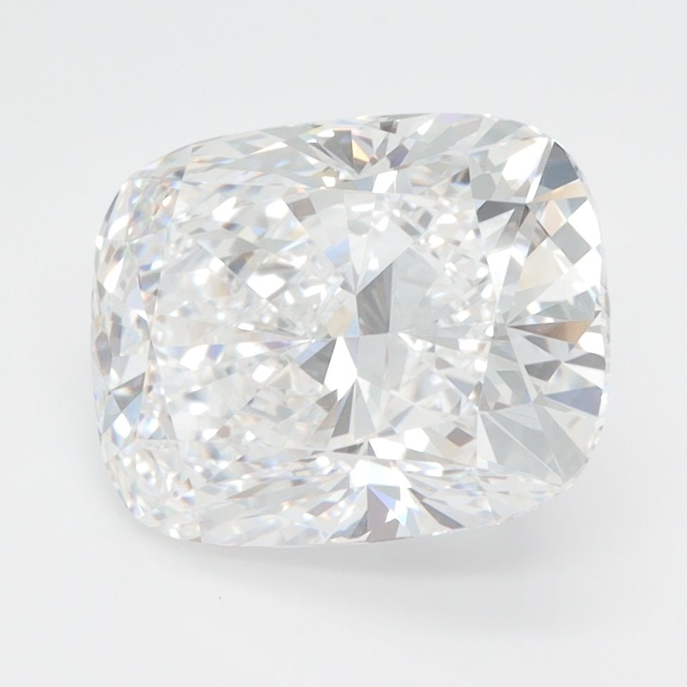 Loose Diamond - CUSHION MODIFIED 3.84ct E IF: Loose Diamond - CUSHION MODIFIED 3.84ct E IF Source: This is a real non-mined Diamond that has been grown in a lab Shape: CUSHION MODIFIED Carats: 3.84 Color: E Clarity: IF Certification: IGI Video: