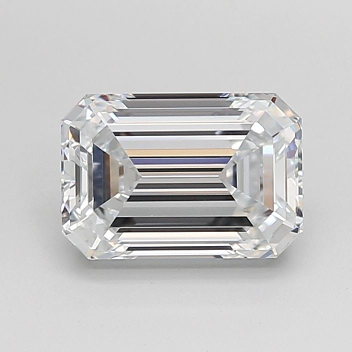 Loose Diamond - EMERALD 2.15ct E IF: Loose Diamond - EMERALD 2.15ct E IF Source: This is a real non-mined Diamond that has been grown in a lab Shape: EMERALD Carats: 2.15 Color: E Clarity: IF Certification: IGI PLEASE NOTE: Framed, Large