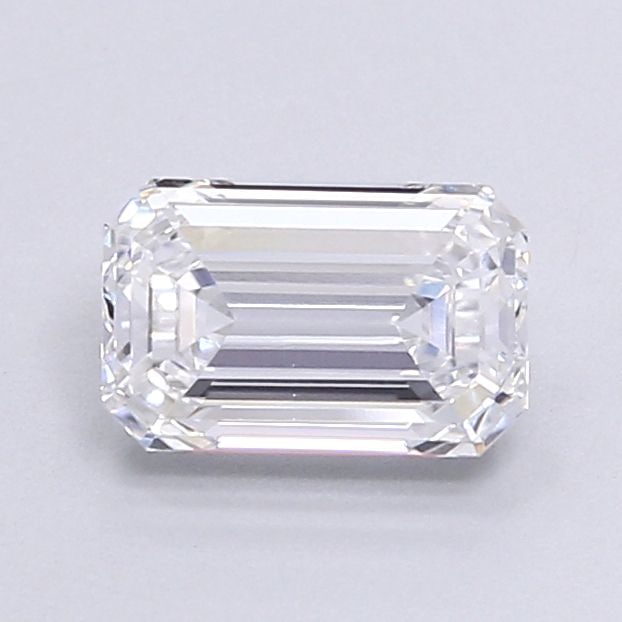 Loose Diamond - EMERALD 1.06ct D VVS1: Loose Diamond - EMERALD 1.06ct D VVS1 Source: This is a real non-mined Diamond that has been grown in a lab Shape: EMERALD Carats: 1.06 Color: D Clarity: VVS1 Certification: IGI Video:
