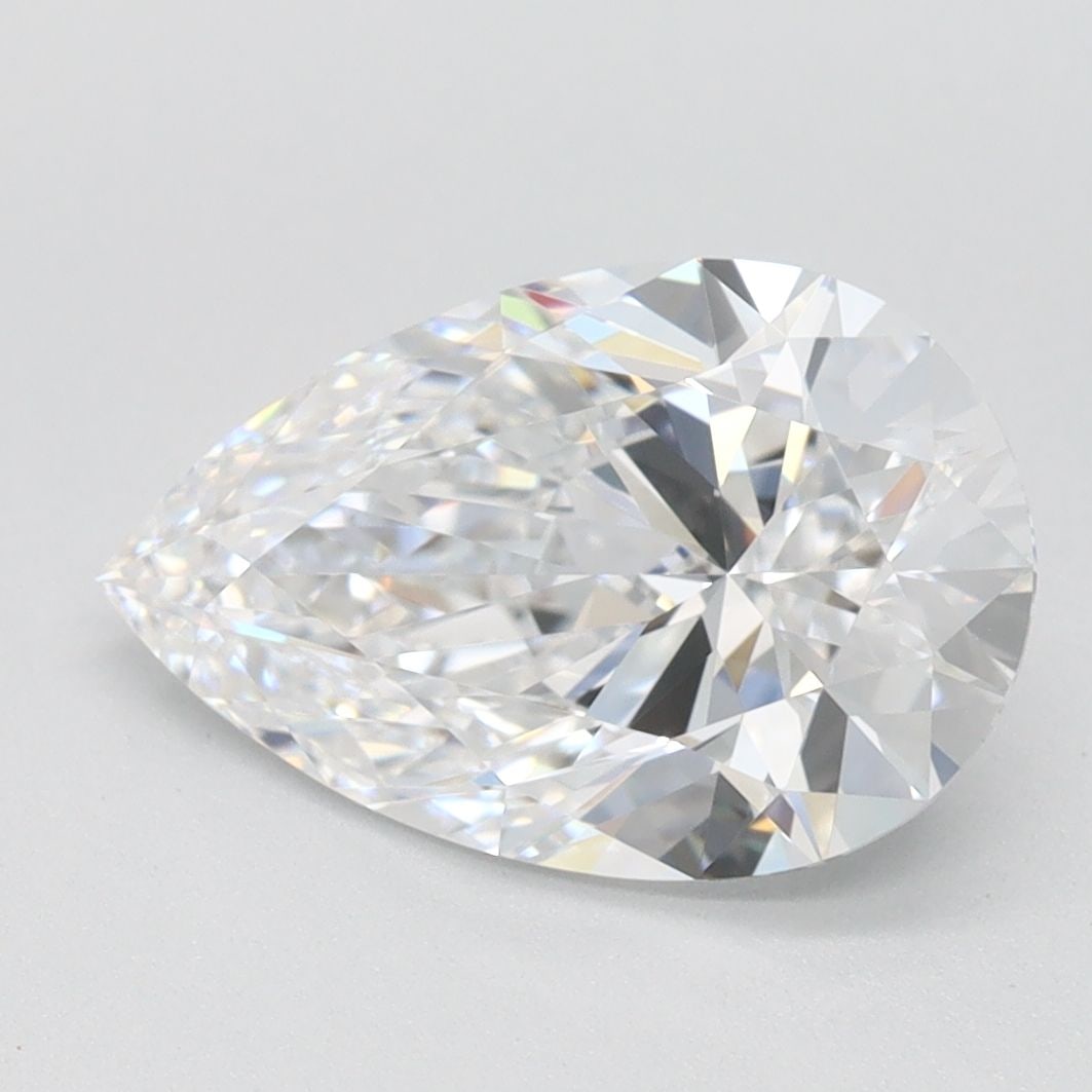 Loose Diamond - PEAR 2.01ct D FL: Loose Diamond - PEAR 2.01ct D FL Source: This is a real non-mined Diamond that has been grown in a lab Shape: PEAR Carats: 2.01 Color: D Clarity: FL Certification: IGI Video: Video Link PLEASE NOTE: