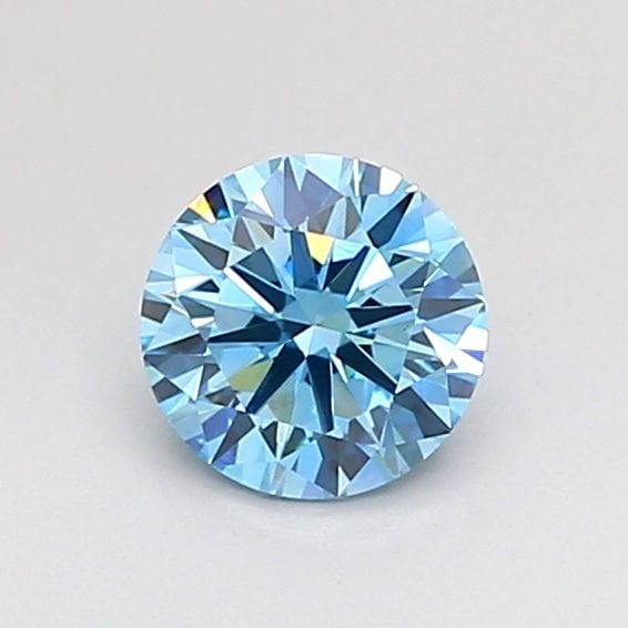 Loose Diamond - ROUND 0.53ct Blue VS1: Loose Diamond - ROUND 0.53ct Blue VS1 Source: This is a real non-mined Diamond that has been grown in a lab Shape: ROUND Carats: 0.53 Color: Blue Certification: NONE Video: Video Link PLEASE NOTE: