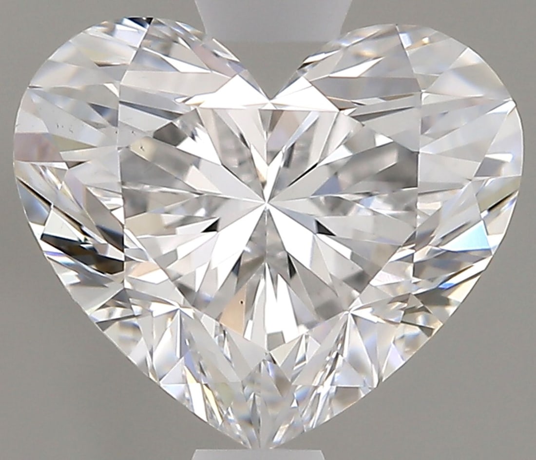 Loose Diamond - HEART 1.28ct D VS1: Loose Diamond - HEART 1.28ct D VS1 Source: This is a real non-mined Diamond that has been grown in a lab Shape: HEART Carats: 1.28 Color: D Clarity: VS1 Certification: IGI Video: