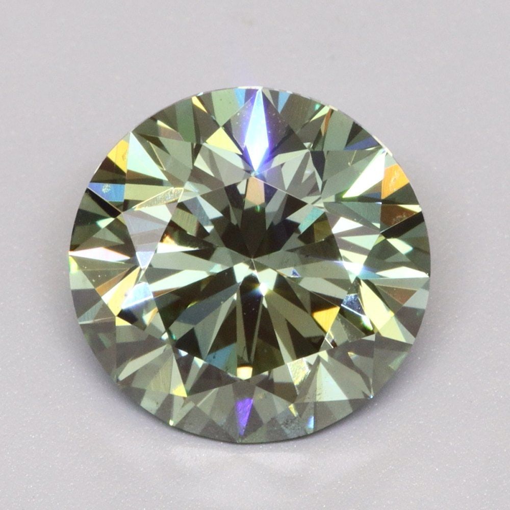 Ideal Loose Diamond - ROUND 2.58ct Fancy Intense Green VS2: Ideal Loose Diamond - ROUND 2.58ct Fancy Intense Green VS2 Source: This is a real non-mined Diamond that has been grown in a lab Shape: ROUND Carats: 2.58 Color: Fancy Intense Green Certification: IGI