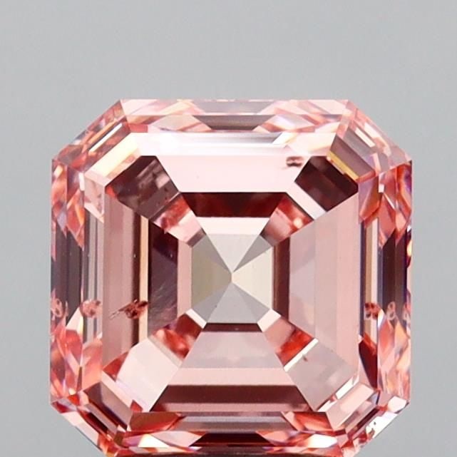 Loose Diamond - ASSCHER 3.0ct Fancy Intense Pink SI1: Loose Diamond - ASSCHER 3.0ct Fancy Intense Pink SI1 Source: This is a real non-mined Diamond that has been grown in a lab Shape: ASSCHER Carats: 3.0 Color: Fancy Intense Pink Certification: IGI Video