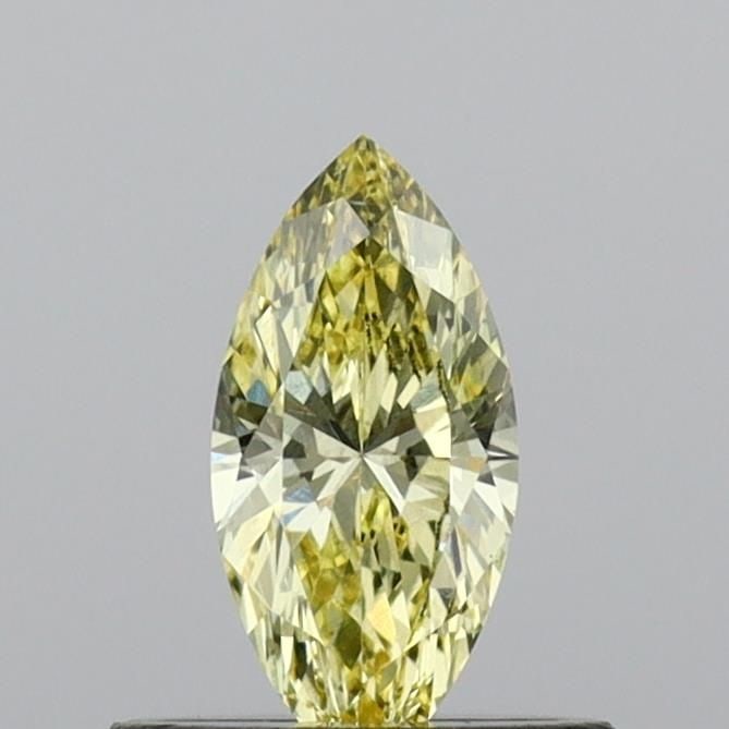 Loose Diamond - MARQUISE 0.37ct Fancy Intense Yellow VS1: Loose Diamond - MARQUISE 0.37ct Fancy Intense Yellow VS1 Source: This is a real non-mined Diamond that has been grown in a lab Shape: MARQUISE Carats: 0.37 Color: Fancy Intense Yellow Certification: I